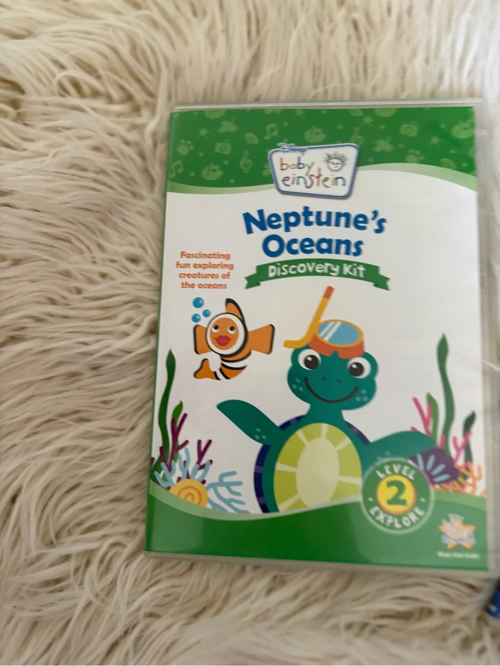 Disney Baby Einstein DVDs Discovery Kit  1 2 3 Baby Mozart Neptunes Ocean Set